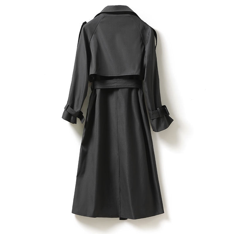 Trench Coat Femme Mi-Long, Manteau Élégant